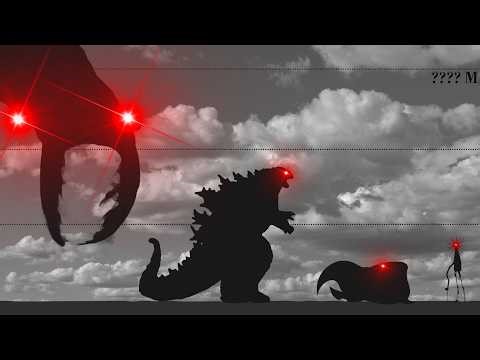 ALL GIANT Monster Size Comparison 2026 | World Eater VS Sea Eater