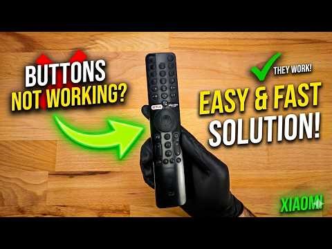 Xiaomi TV Remote Buttons Not Working? EASY FIX!