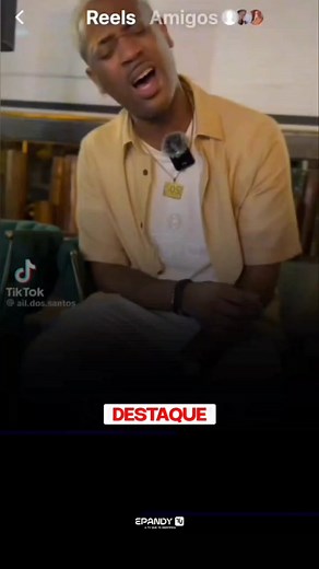 Deezy emociona se ao cantar um trecho da nova música com a participação do falecido Mano Chaba com o título - Verdadeira Fé | Epandy Tv