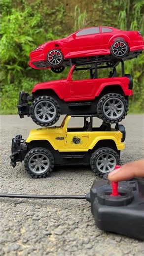 Remote control 2ta Jeep and 1ta Car #jeep #shorts