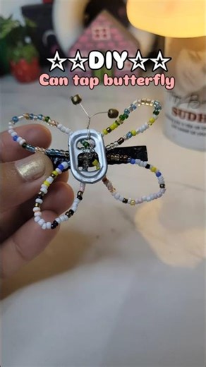 DIY can tap butterfly 👩‍🎨🦋😊🎀 #youtubeshorts #youtube #shorts #trending #viral #butterfly