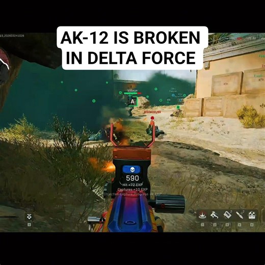The AK-12 is Currently Broken in Delta Force. #deltaforce #deltaforcemobile #deltaforcegame