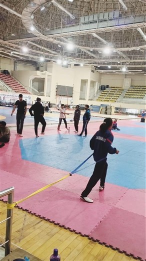 "stepping exercise with tharaband"#teakwondolifestyle #motivationalvideo #stepping 🔥🥋💯