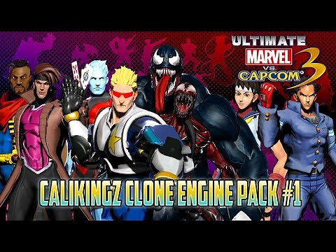 Ultimate Marvel vs Capcom 3 Mods: Clone Engine Pack