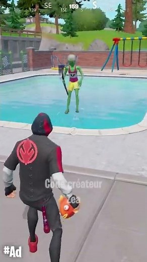 J'ai trouvé un zinzin sur Fortnite... 👽 #Shorts