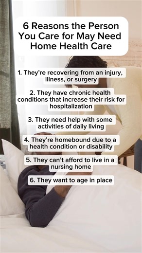 Home health care helps your loved one stay where they feel most comfortable, at home. RubyWell can see if they may qualify for medicare-covered home health care, and then guide you through the process of accessing it. https://bit.ly/FLP_FB | RubyWell