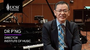 “If I were not a physicist, I would probably be a musician. I often think in music. I live my daydreams in music. I see my life in terms of music.” – Albert Einstein Music is life. Meet Professor Dr P’ng, the Director of the Institute of Music (IMus) at UCSI University. Here at IMus, we equip you with more than just knowledge; we bring you life in music. For more information about our Music programmes, visit this link: http://apps.ucsiuniversity.edu.my/music/index.aspx | UCSI University