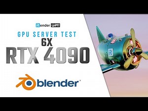 GPU Render Farm for Blender & Cycles with 6x RTX 4090 | Blender Cloud Rendering | iRender