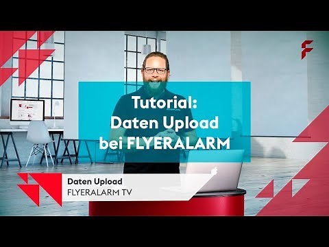 Daten Upload bei FLYERALARM