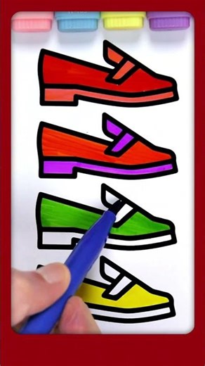Shoes Coloring Pages
