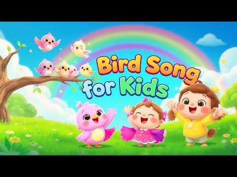 Cocomelon Style Bird Song for Kids | Cute 3D Learning Video