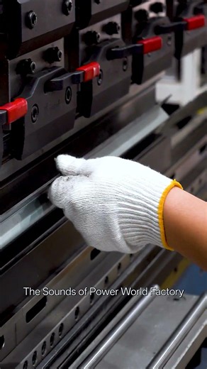 Heavy industrial ASMR straight from the Power World factory floor #heatpump