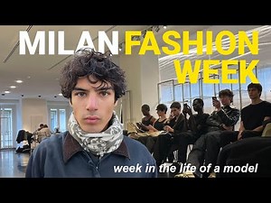 Week in the Life of a Model at Milan Fashion Week (Castings)