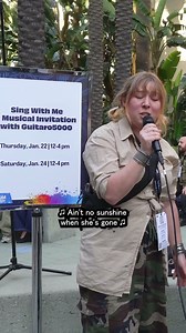 I sang on the streets of LA for the first time! 🎤