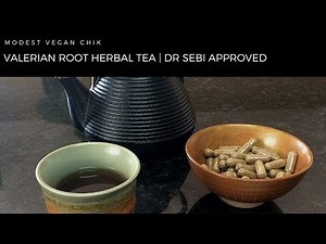 Valerian Root Herbal Sleep Tea & Capsules | Dr Sebi Approved