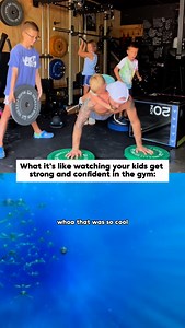 3.2K views · 23 reactions | Teaching your kids to be strong and fit is a massive flex. fact: having a garage gym from @majorfitness_global makes teaching your kids about fitness fun and accessible. Ready to level up your workouts? Grab a free 7-day trial to My Workout Program powered by TrainHeroic in my bio  Save this post, share it with a fellow fit dad, and follow for fitness. #fitdad #alphadad #garagegym #gymmotivation #dadswholift | Ben Barker Fitness | Facebook