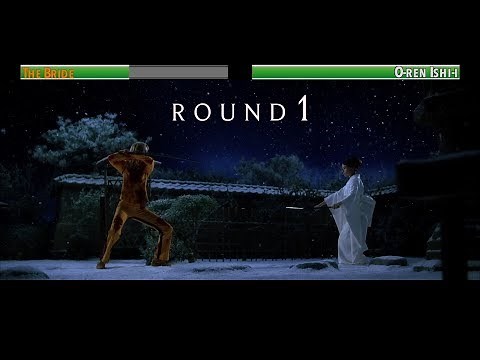 The Bride vs O-ren Ishi-i...with healthbars