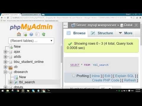 PHP&MYSQLI| How to search data from database in Textbox using php and mysqli?