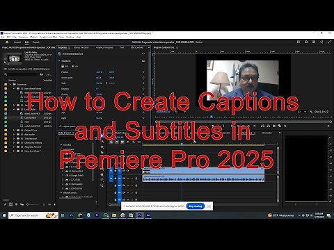 How to Create Captions and Subtitles in Premiere Pro 2025