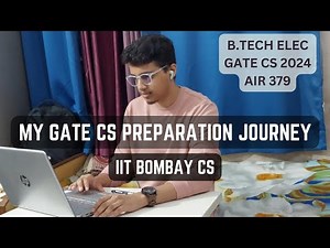 How I Cracked GATE CSE 2024 in 6 Months | GATE CSE 6 months preparation journey