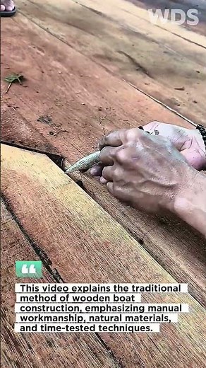 Traditional Wooden Boat Building Process | Handmade Boat Craftsmanship