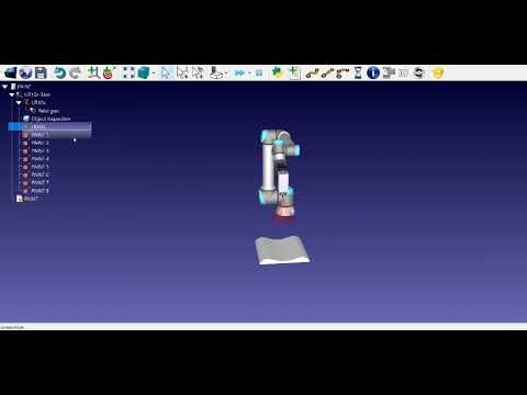 RoboDK Painting simulation