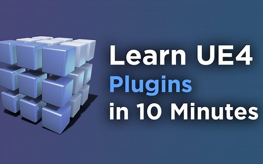 UE4 插件开发10分钟入门（Unreal Engine C++ Tutorial Plugins）