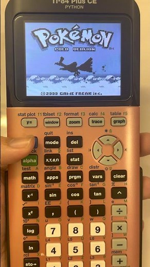 Pokemon Gold on TI Calculator 2021 Edition | LJ GAMES and TECH