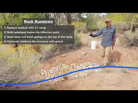 Erosion Control Structures Part 3: Rock Rundowns