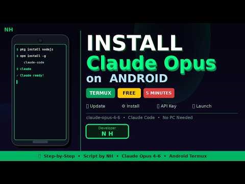 Install Claude Opus AI on Android using Termux — Full Step by Step Guide