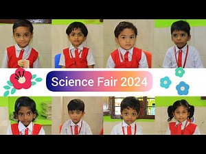 Science Fair 2024 | LKG Students Projects 🚞 🌳 🚎🌴🛳 ⛵️🍎 ◻️ 📐 🏡 | Swamidoss School