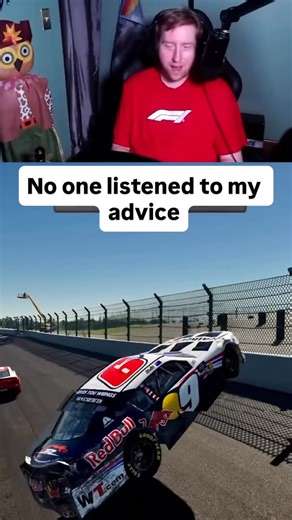 GOWEN on Instagram: "Slow down pls #nascar #nascar25 #nextlevelracing"