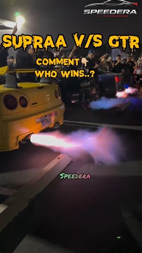 Supra MK4 vs Nissan GT-R Exhaust Sound Battle 🔊🔥