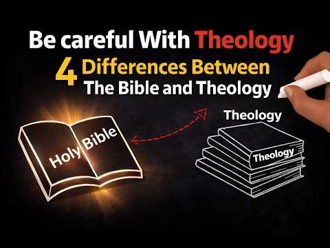 Be Careful With Theology: 4 Differences Between The Bible & Theology