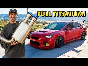 BUILDING A 500HP VB SUBARU WRX!! *Full COBB Ti Exhaust & Downpipe!*