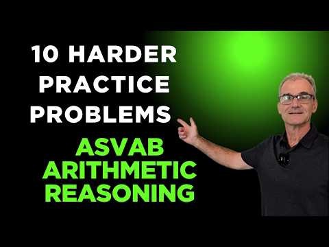 Medium Difficulty Arithmetic Reasoning ASVAB Practice Test
