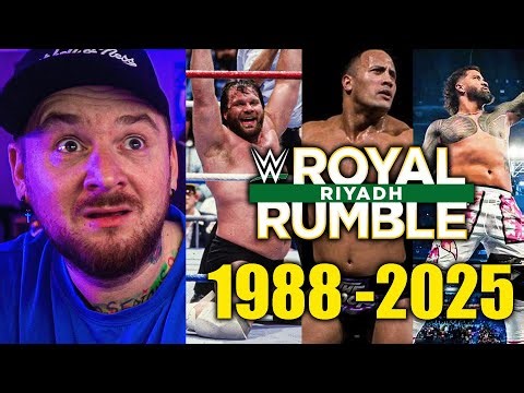 REACTION to ALL WWE Royal Rumble WINNERS 1988-2025 😱 | The Basement Stream Highlights