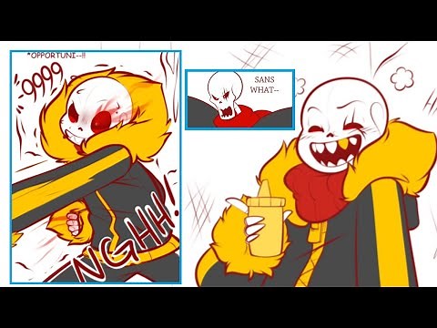 Sans is an amazing brother【 Undertale Comic Dub Compilation 】