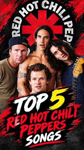 Top5 Red Hot Chili Peppers Songs of all time | Greatest Hits #shorts