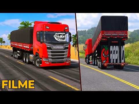 Os Piores COMBOIOS do Drivers Jobs Online Simulator - FILME 🇧🇷😂