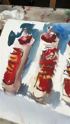 Loose Painting Tips (Glue Bottle Edition) ☕