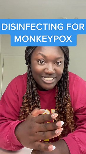 Make sure you’re properly using disinfectants for monkeypox prevention! #monkeypoxvirus #monkeypox #monkeypoxsymptoms #cleantok101