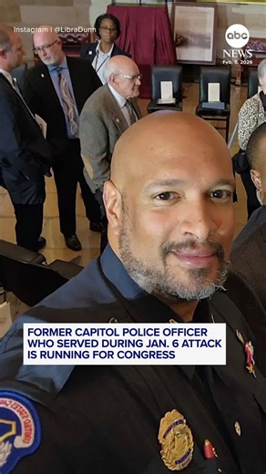 Harry Dunn, a former Capitol Police officer who served during the Jan. 6, 2021 attack, has announced that he is running for Congress as a Democrat in Maryland’s 5th District. “We are at a 911 emergency and we need a first responder … It’s not politics as usual and since Jan. 7, I have been front and center to lead the charge to demand accountability for, not only just Donald Trump, but any and everybody who was responsible for that day.” | ABC News Live