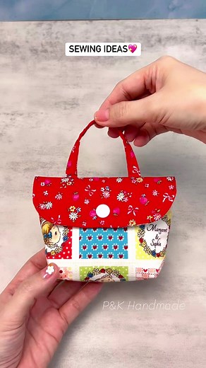 56K views · 618 reactions | Sewing IdeasHow to make mini pouch / coin purse | Sewing Tutorial | P&K Handmade | #Reels #sewing #handmade #diy #howto #sewingideas #sewingtips #coinpurse #pouch #กระเป๋าใส่เหรียญ #เย็บกระเป๋าผ้า #สอนเย็บผ้า | P&K Handmade | Facebook