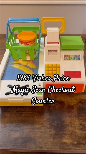 Notice the shoe polish and calorie counter? #fisherprice #memorylane