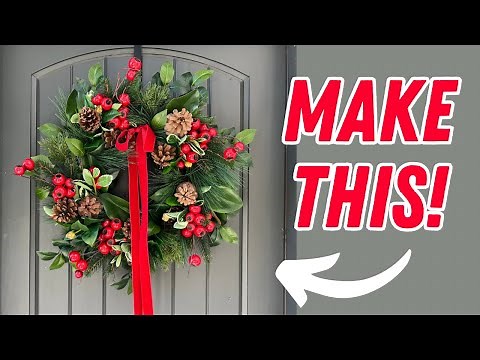 Easy High End Classic Christmas Wreath