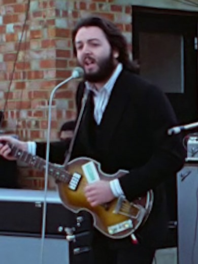 There aren't many things cooler than performing on a roof #TheBeatles #GetBack
