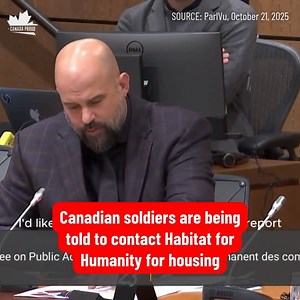 It's disgusting that he men and women who serve our country with pride are forced to resort to charity to get basic housing. | Canada Proud