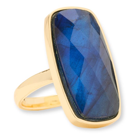 Connie Craig Carroll Jewelry Blakeley Labradorite Doublet Ring | HSN