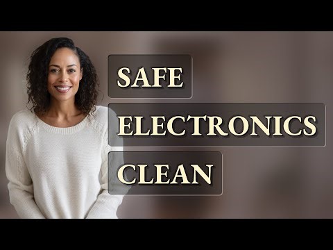 What’s the Safest Spray to Clean Electronics and Cords?
